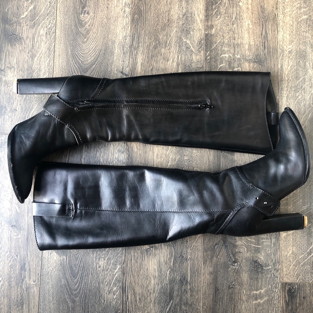 Givenchy tall black boots size 39
